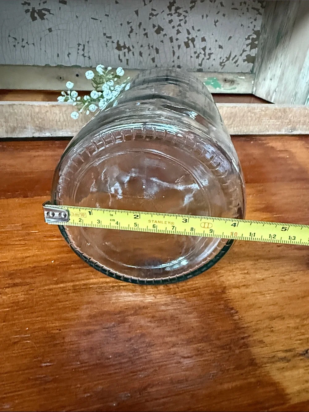 🌿Large Clear Glass Apothecary Bottle with Cork - Home Accents